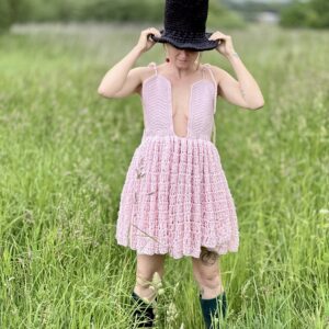 Crotchet dress